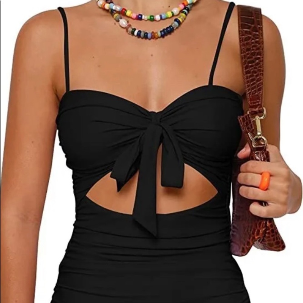 Black party dress